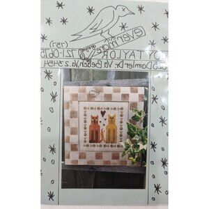Evermore Designs A couple of cats Cross-stitch pattern Joy Taylor